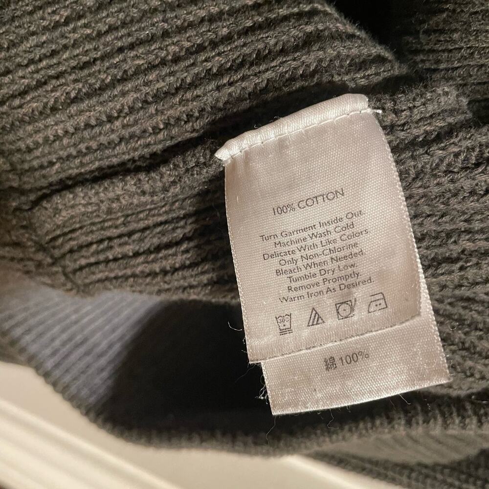 SALE!! Eddie Bauer ribbed cotton pullover sweater size large men's - Picture 8 of 8